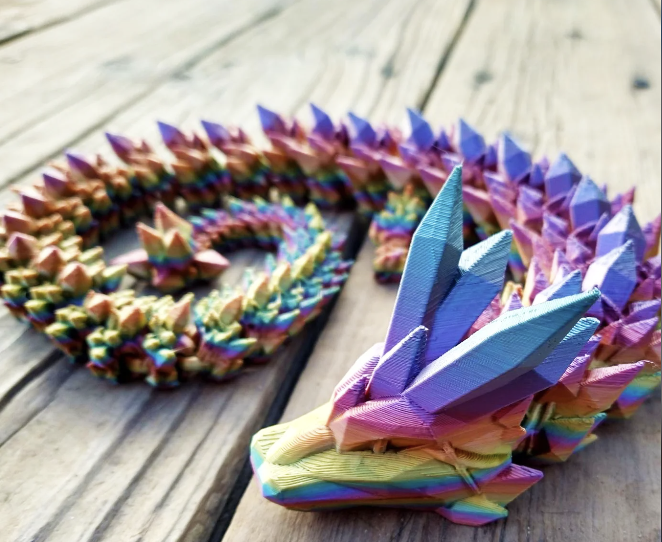 Crystal Dragon articulated figure