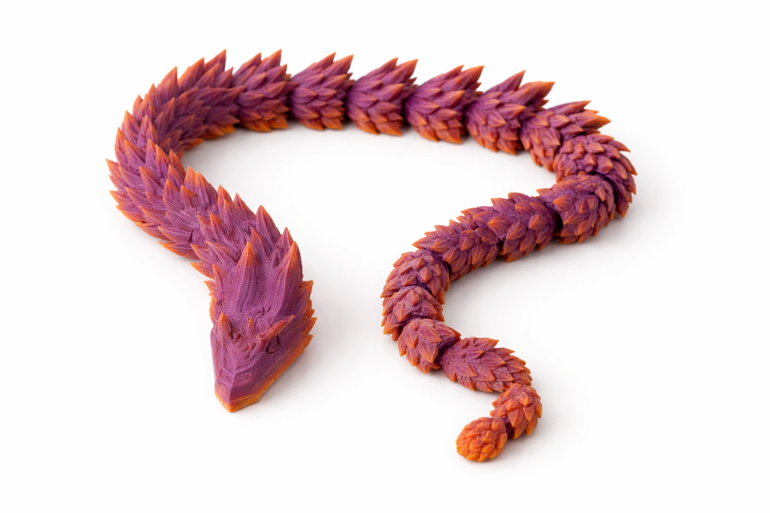 Articulated 3D printed animal by Mitten Makes